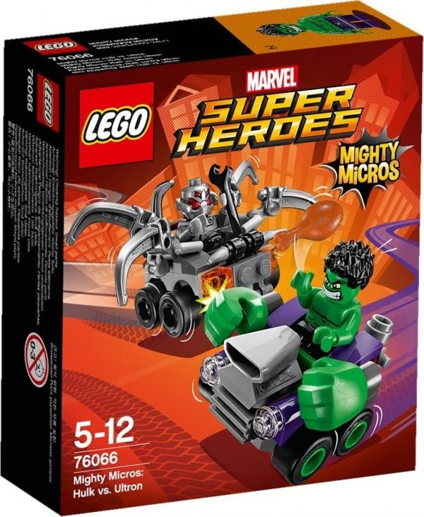 Lego Marvel Super Heroes 76066 Mighty Micros: Hulk Vastaan Ultron