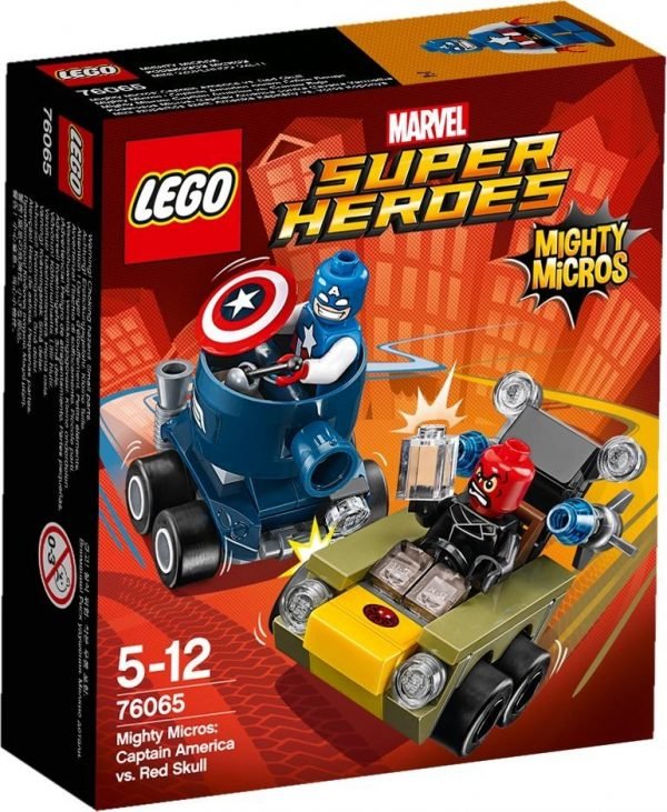 Lego Marvel Super Heroes Mighty Micros: Kapteeni Amerikka Vastaan Punakallo