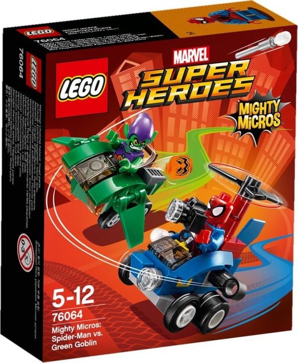 Lego Marvel Super Heroes Mighty Micros: Spider-Man Vastaan Vihreä Menninkäinen