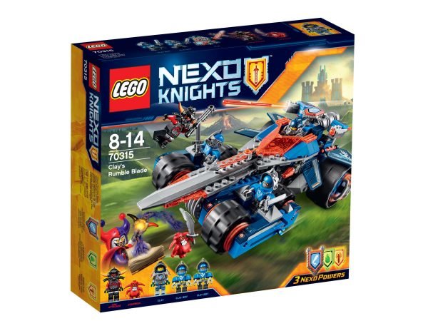 Lego Nexo Knights 70315 Clayn Jyrinämiekka