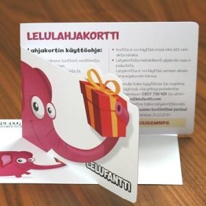 Lelufantti.com Lahjakortti