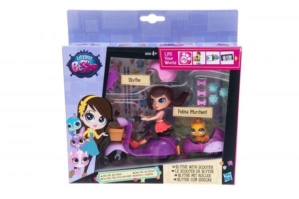 Littlest Pet Shop Skootteri Setti