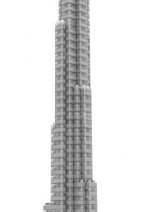 Loz Architecture Burj Khalifa Tower