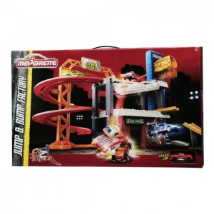 Majorette Jump & Bump Factory Stunttiautotalo