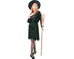 Maskeraddräkt black witch adult