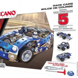 Meccano 5 Models Set Race Cars