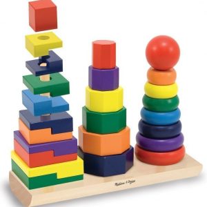 Melissa & Doug Geometric Stacker