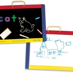 Melissa & Doug Magnetic Chalkboard/Dry-Erase Board