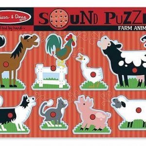 Melissa & Doug Sound Puzzle Farm Animals