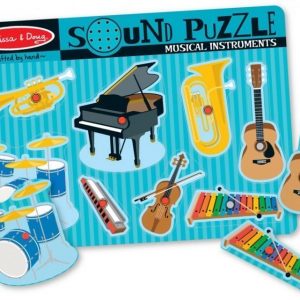 Melissa & Doug Sound Puzzle Musical Instruments