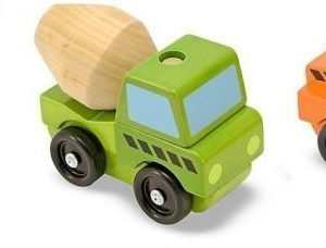 Melissa & Doug Stacking Construction Vehicles