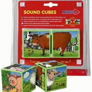Micki Sound Cubes Maatila eläimet