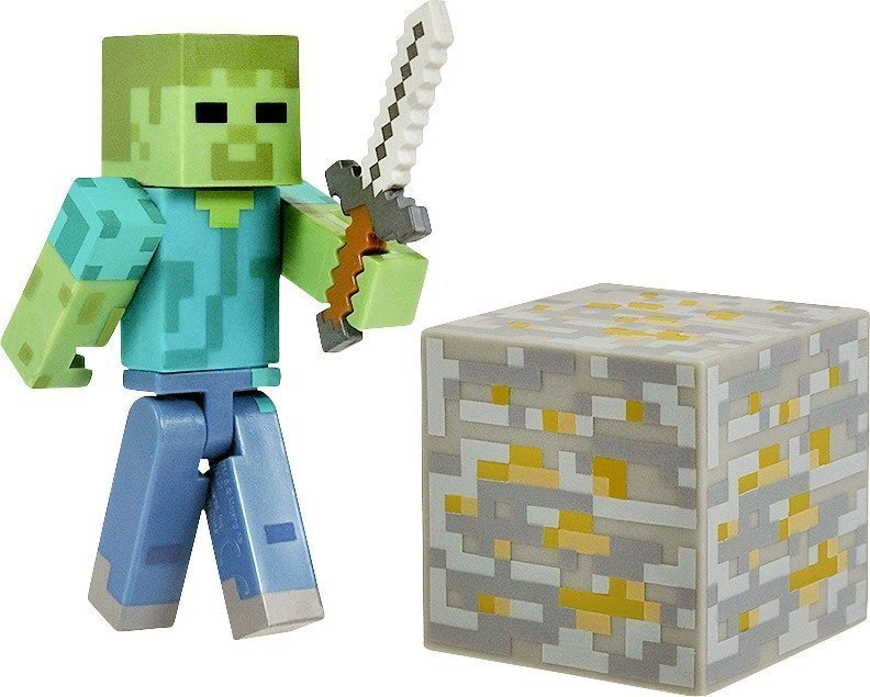 Minecraft Zombie 7cm - Lelukauppa24.fi