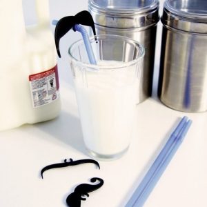 Moustache Straws