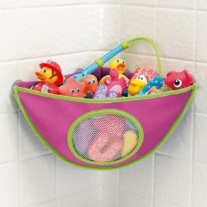 Munchkin Corner Bath Organiser Pinkki