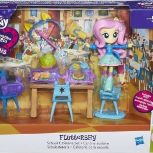 My Little Pony Equestria Girls Minis Story Pack Fluttershy School Cafeteria