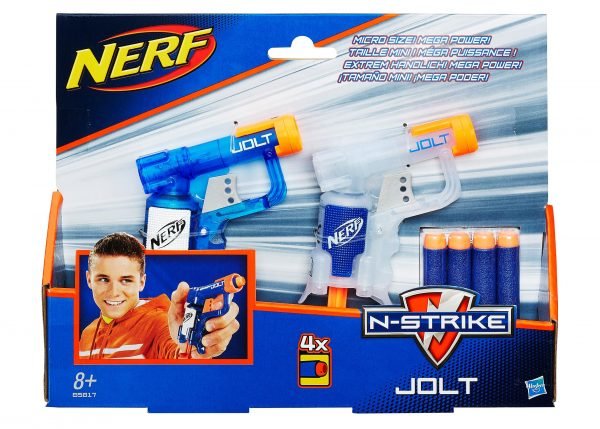 Nerf Jolt Ase 2 Kpl + Nuolet 4 Kpl