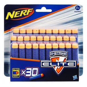 Nerf N-Strike Elite Pehmonuoliammus 30 Kpl