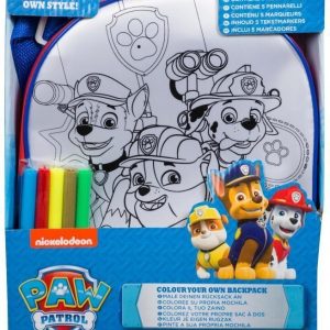 Paw Patrol Väritä itse reppu