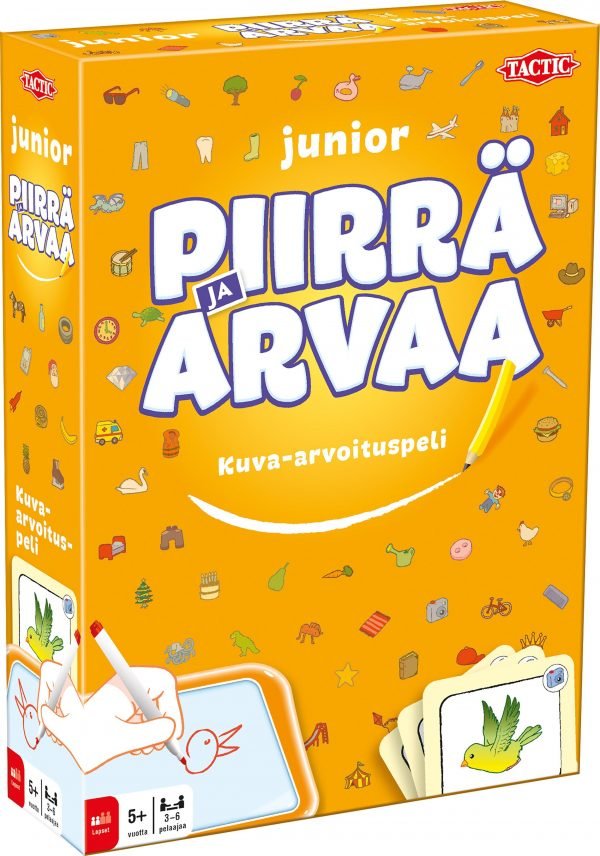 Piirrä Ja Arvaa Junior Lautapeli