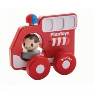 Plantoys Paloauto Ekologinen Puulelu