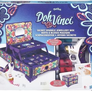 Play-Doh DohVinci Secret Sparkle Jewelry Box