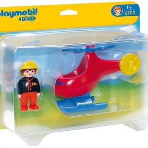 Playmobil 1.2.3 Palohelikopteri