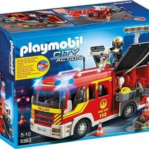 Playmobil City Action Paloauto valo- ja äänitoiminnolla