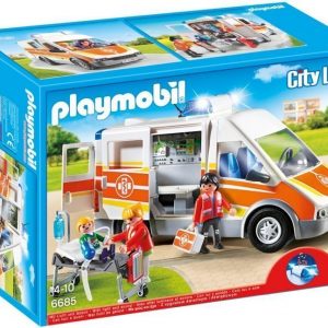 Playmobil City Life Ambulanssi valolla ja äänellä