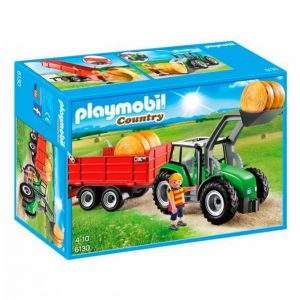 Playmobil Country Iso Traktori Ja Peräkärry