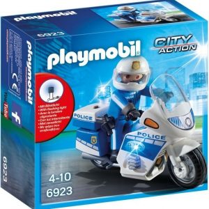 Playmobil Poliisimoottoripyörä LED-valolla