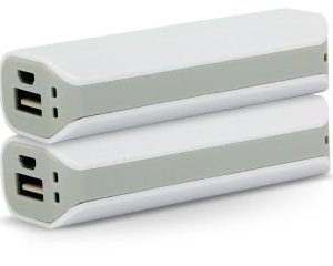 Powerbank 2600 mAh 2-pakkaus