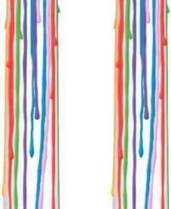 Rainbow Drip Candles 2-pack