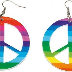 Rainbow Peace Earrings