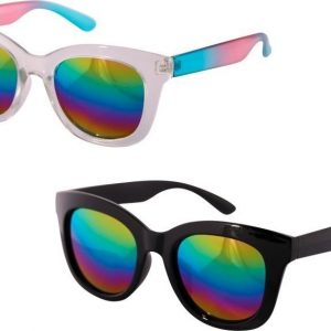 Rainbow Sunglasses Svart/Vit osorterad