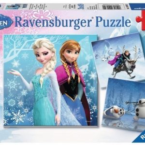 Ravensburger Palapeli Disney Frozen Winter Adventure 3 x 49 palaa