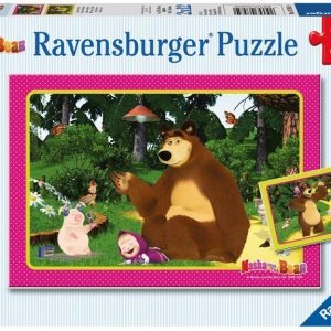 Ravensburger Palapeli Masha & Karhu 2 x 12 palaa