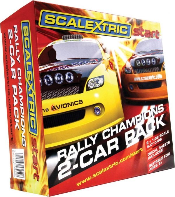 Scalextric Start Rally Autopakkaus 2 Kpl/Pkt