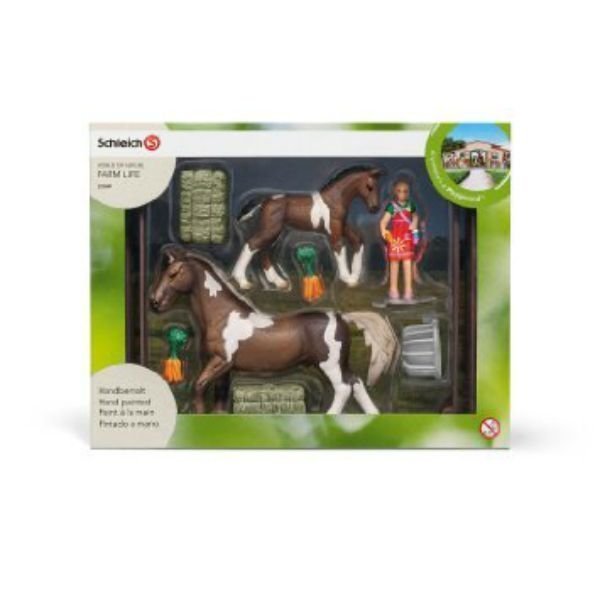 Schleich Hevosten ruokintasetti