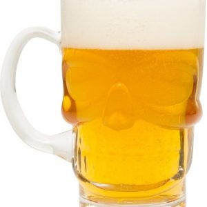 Skull Beer Glass