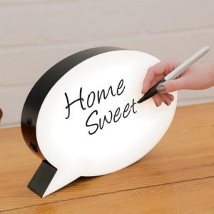 Speech Bubble Light Box