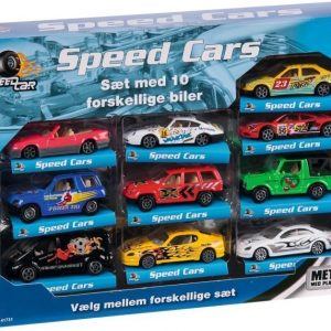 Speed Set Autot 10 kpl Urheiluautot