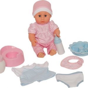 Stoy Dolls Nukke tarvikkeineen 30 cm