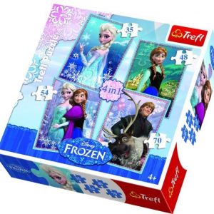 Trefl Disney Frozen Palapeli 4-in-1