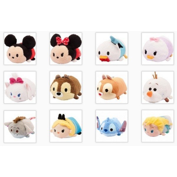 Tsum Tsum Valopehmo 6cm erilaisia