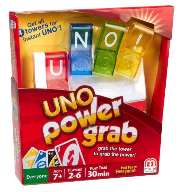 Uno Power Grab Korttipeli