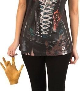 Zombie Corset T-Shirt Large