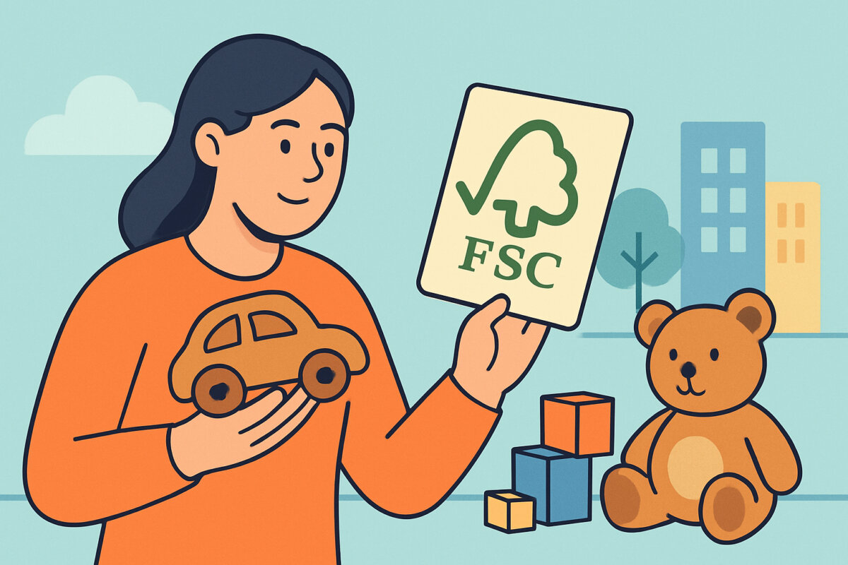 Sertifioidut ekologiset lelut – FSC ja muut merkit