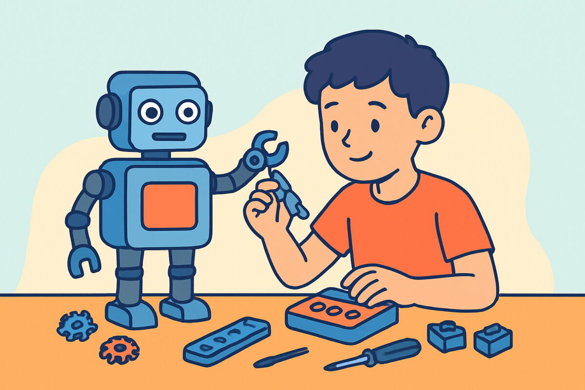 Tekniikka- ja robottirakennussarjat lapselle